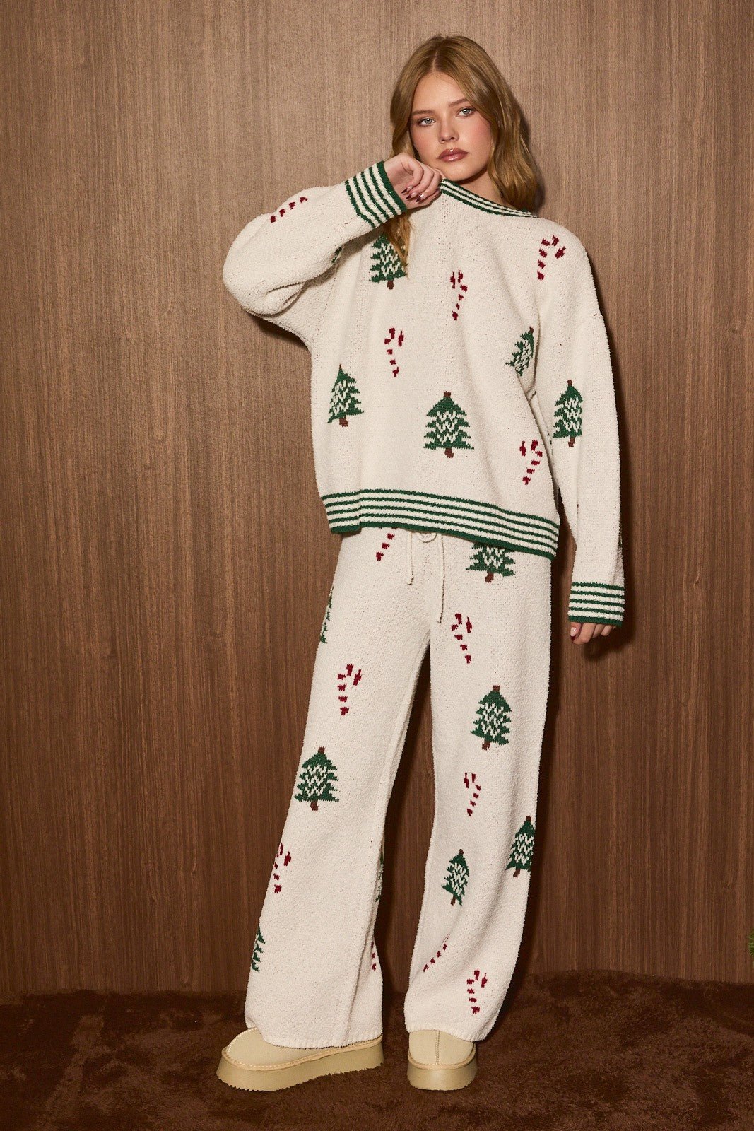 Winter Break Christmas Tree Knit Sweater - Westly