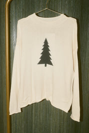 Wintergreen Rolled Neck Pine Tree Sweater - Westly