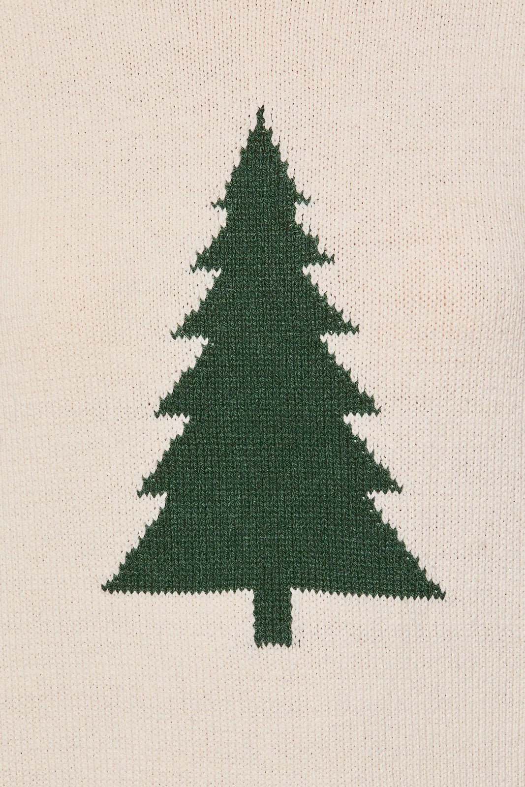 Wintergreen Rolled Neck Pine Tree Sweater - Westly