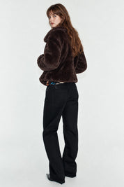 Winterhaven Reversible Shearling Coat - Brown