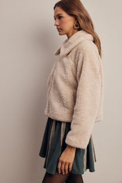 Winterlight Faux Fur Zip-Up Jacket - Westly