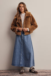 Winterlight Faux Fur Zip-Up Jacket - Westly