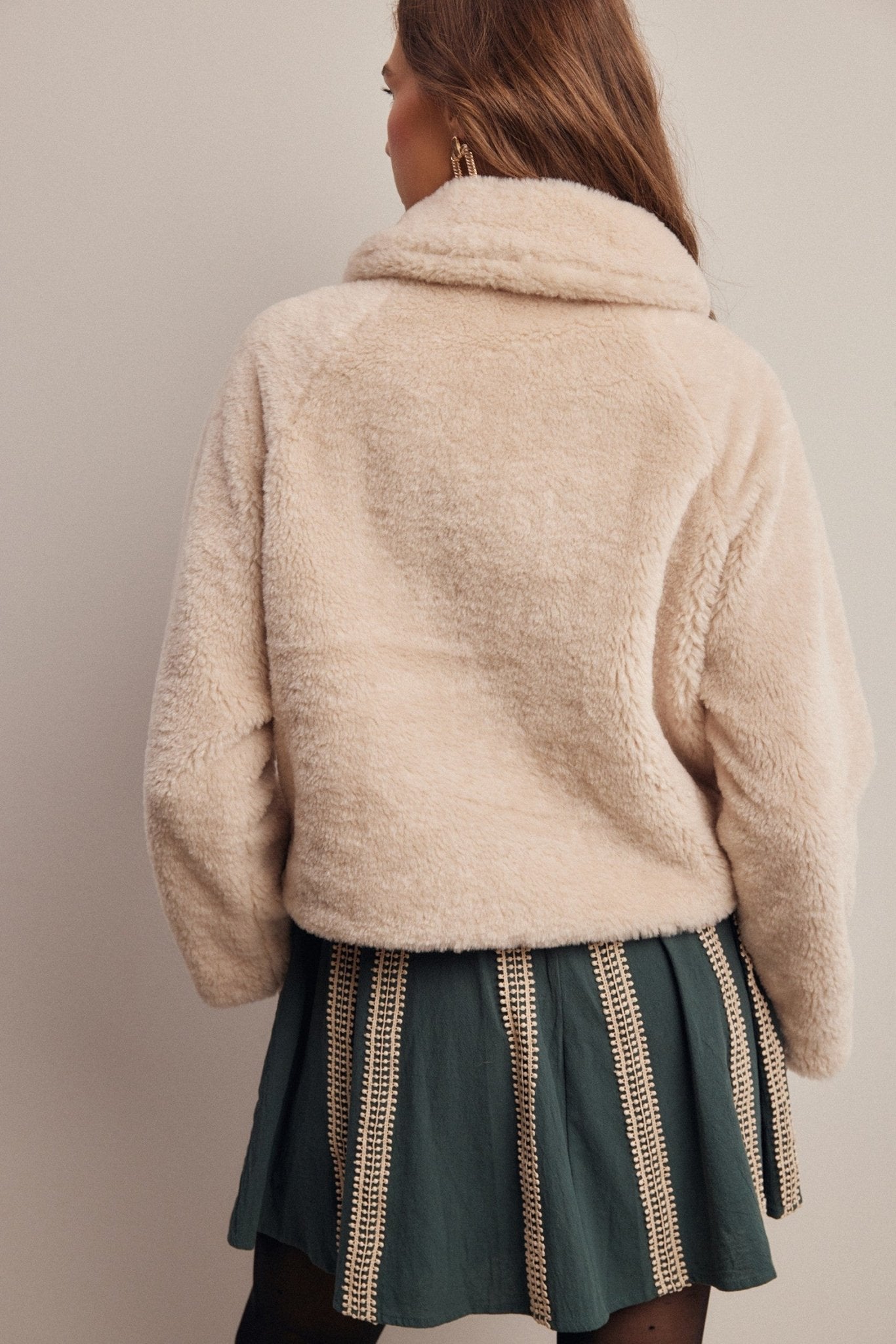 Winterlight Faux Fur Zip-Up Jacket - Westly