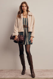 Winterlight Faux Fur Zip-Up Jacket - Westly