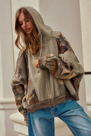 Winthrop Camo Hooded Sherpa Jacket - Westly