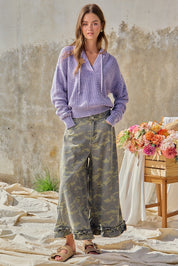 Woodland Ruffle Denim Bloomer Pants in Camouflage - product photo 14