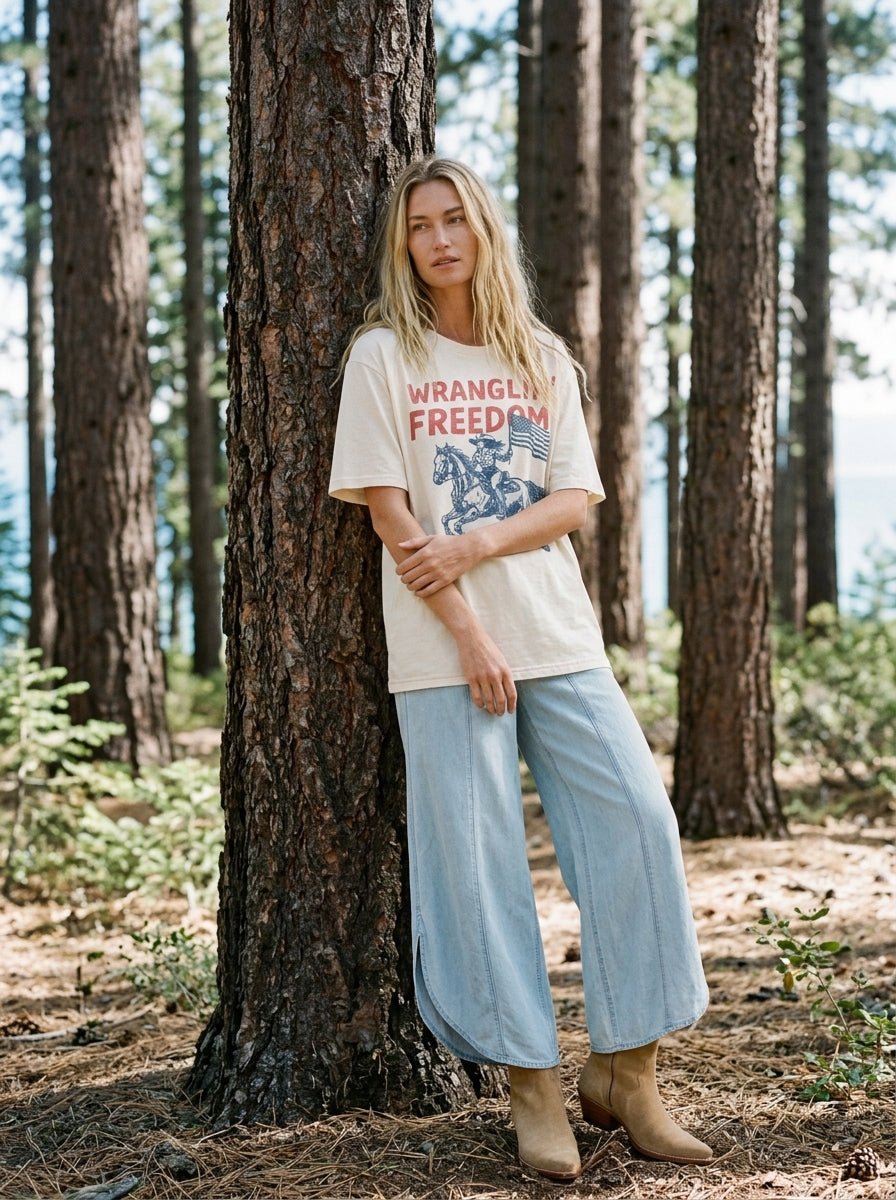 Wranglin’ Freedom Graphic Tee - Westly