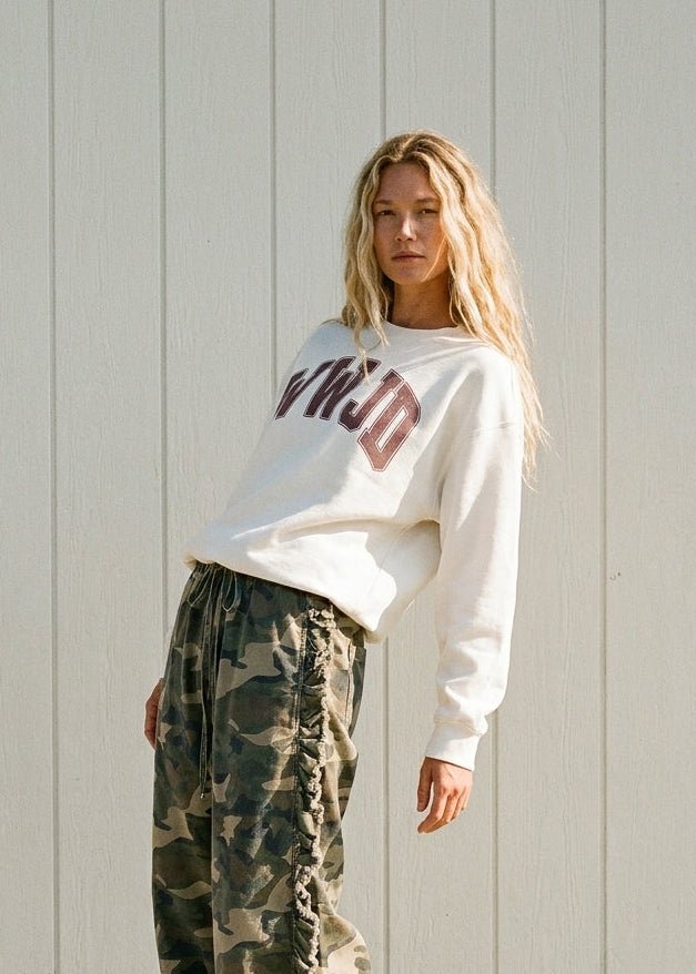 WWJD Oversized Graphic Sweatshirt - Westly