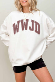 WWJD Oversized Graphic Sweatshirt - Westly