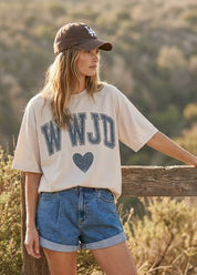 WWJD Oversized Graphic Tee - Westly