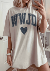 WWJD Oversized Graphic Tee - Westly